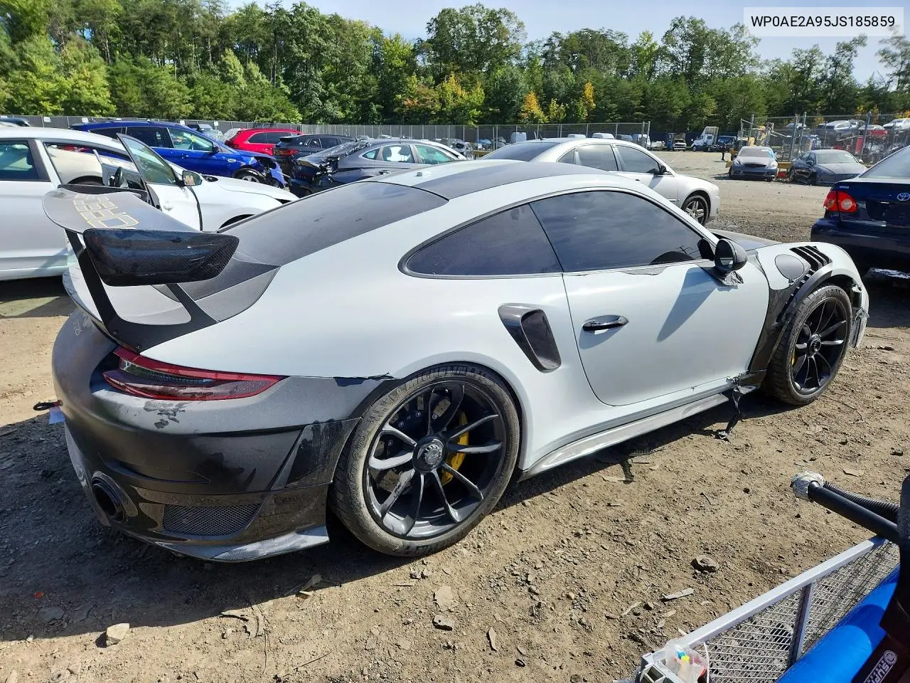 2018 PORSCHE 911 VIN WP0AE2A95JS185859 — фото 3
