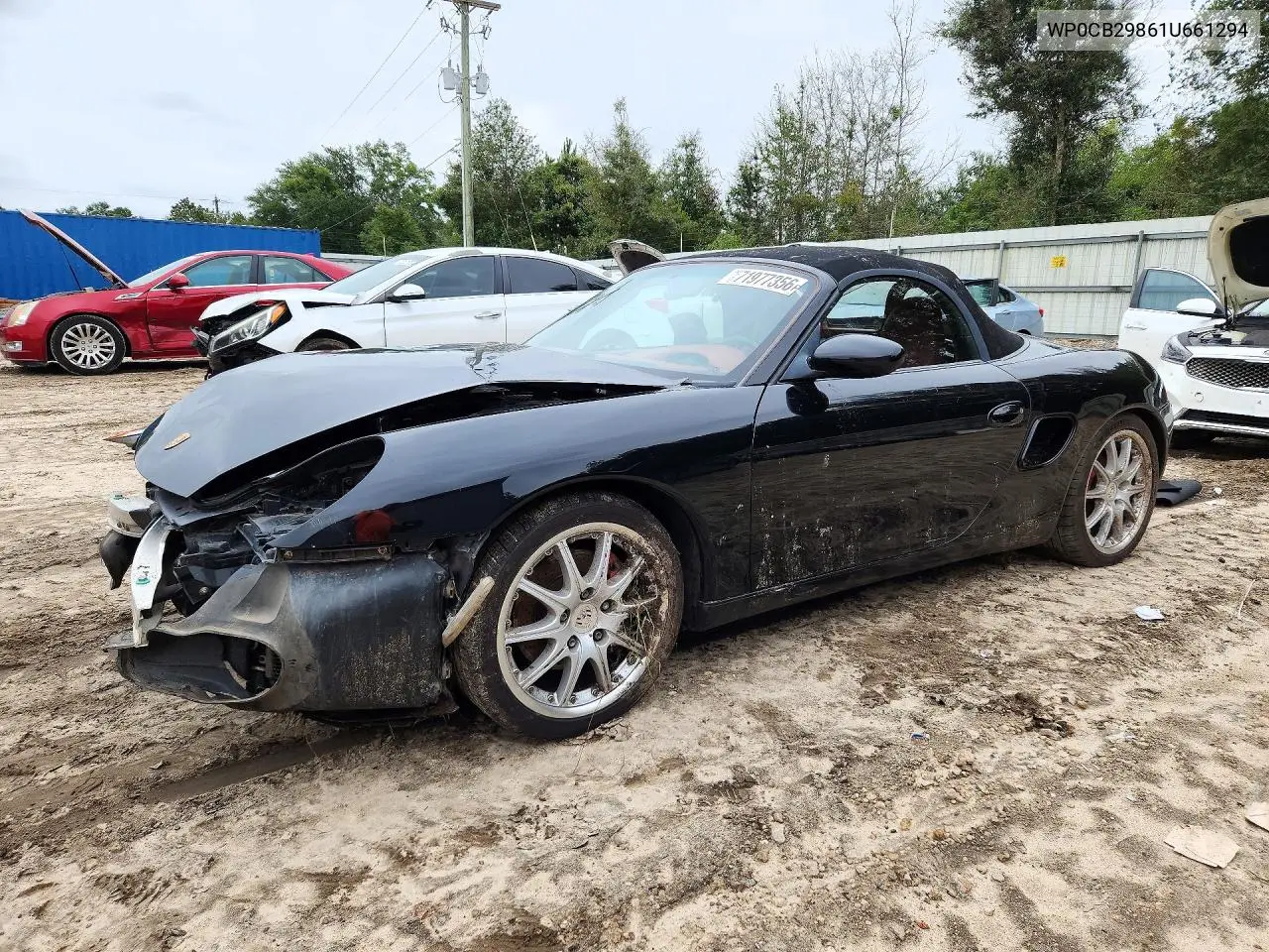 PORSCHE BOXSTER 2001, VIN WP0CB29861U661294