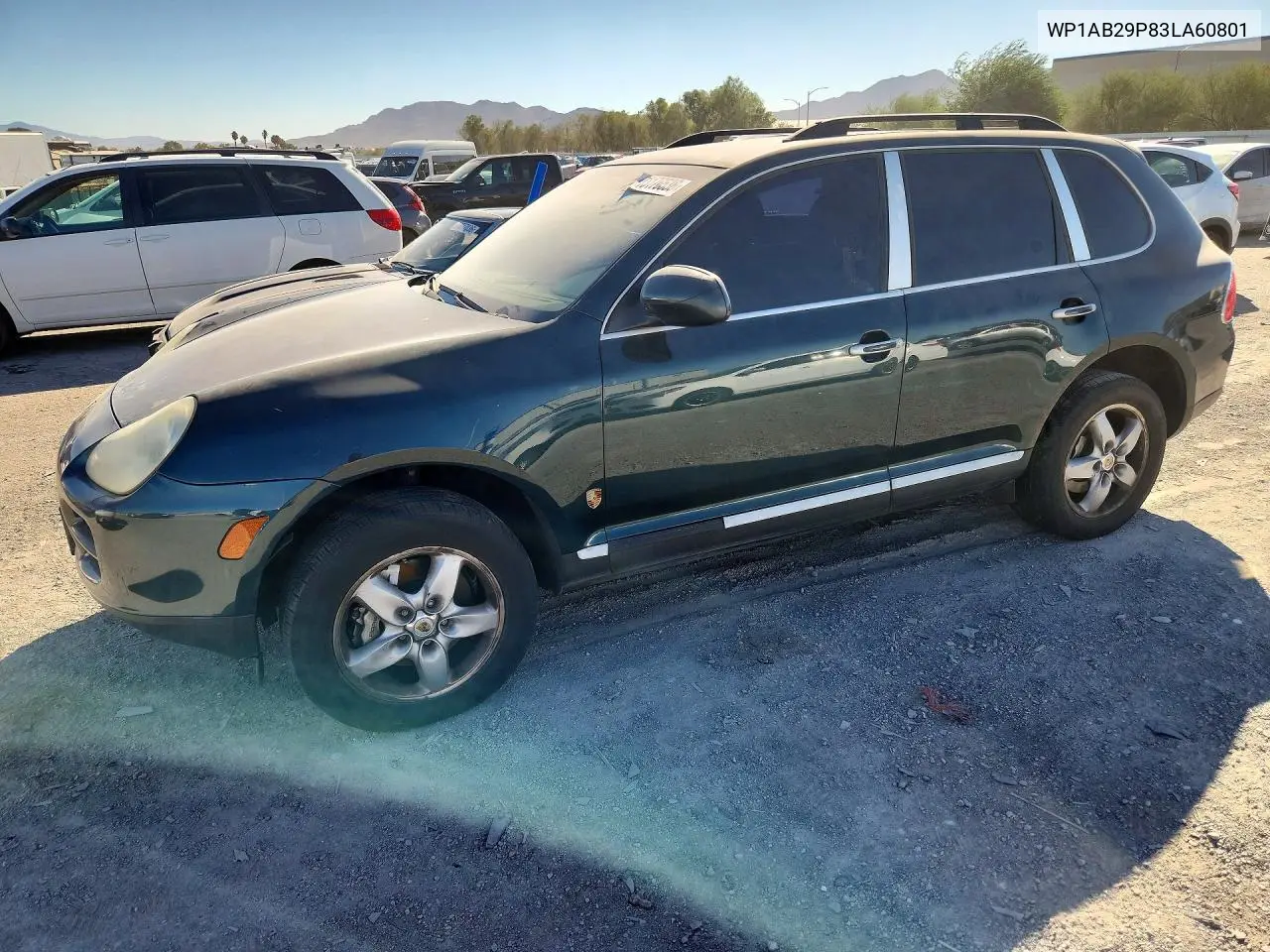 PORSCHE CAYENNE 2003, VIN WP1AB29P83LA60801