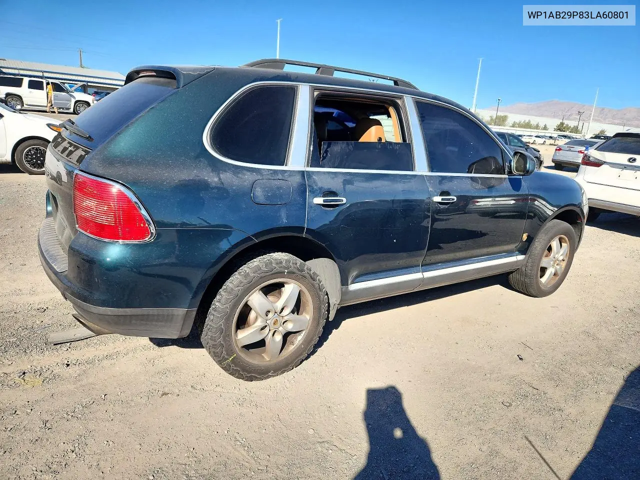 2003 PORSCHE CAYENNE VIN WP1AB29P83LA60801 — фото 3
