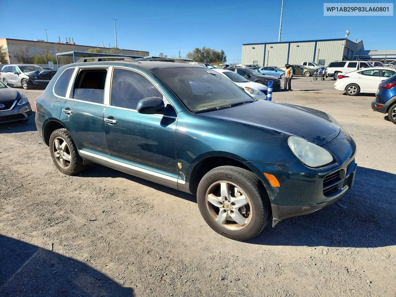 2003 PORSCHE CAYENNE VIN WP1AB29P83LA60801 — фото 4