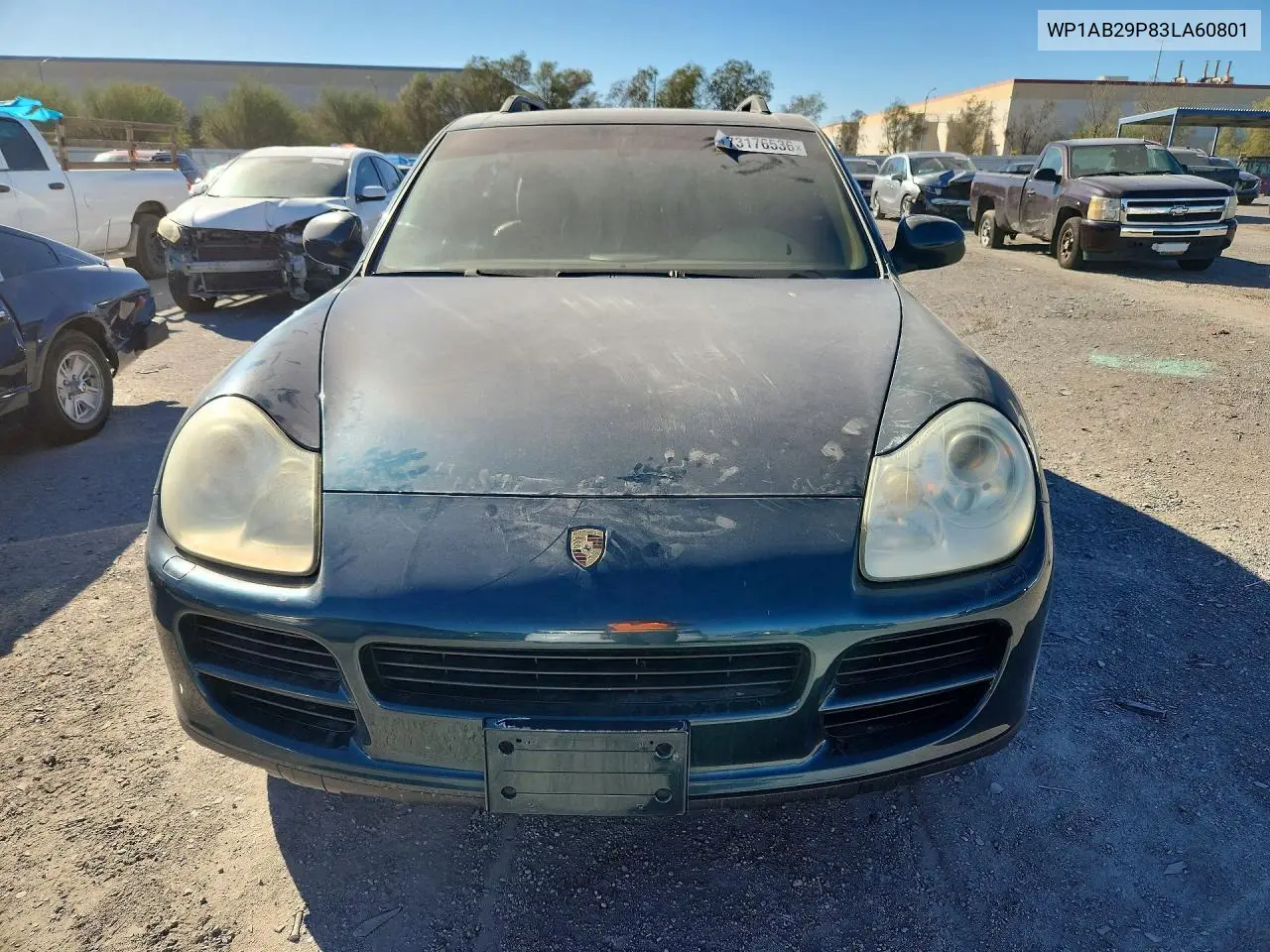 2003 PORSCHE CAYENNE VIN WP1AB29P83LA60801 — фото 5
