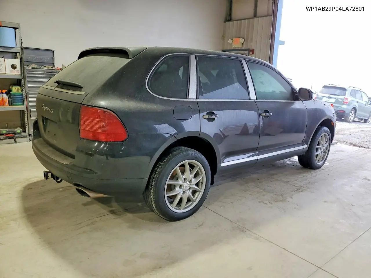 2004 PORSCHE CAYENNE VIN WP1AB29P04LA72801 — фото 3