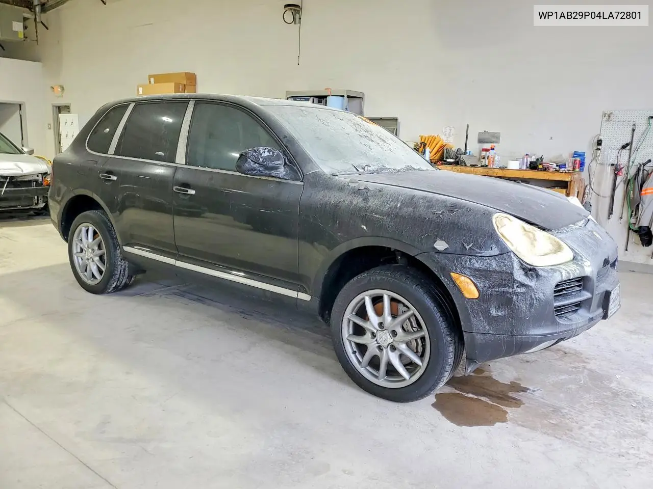 2004 PORSCHE CAYENNE VIN WP1AB29P04LA72801 — фото 4