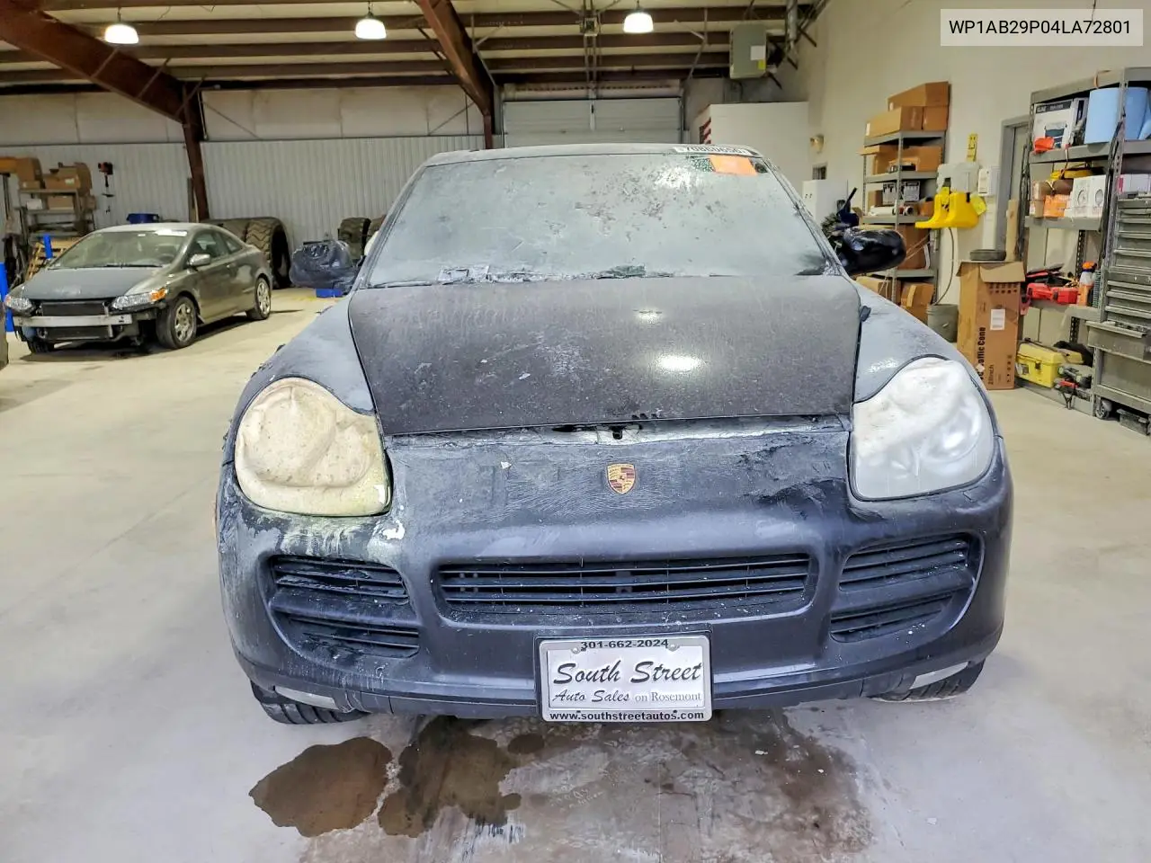 2004 PORSCHE CAYENNE VIN WP1AB29P04LA72801 — фото 5