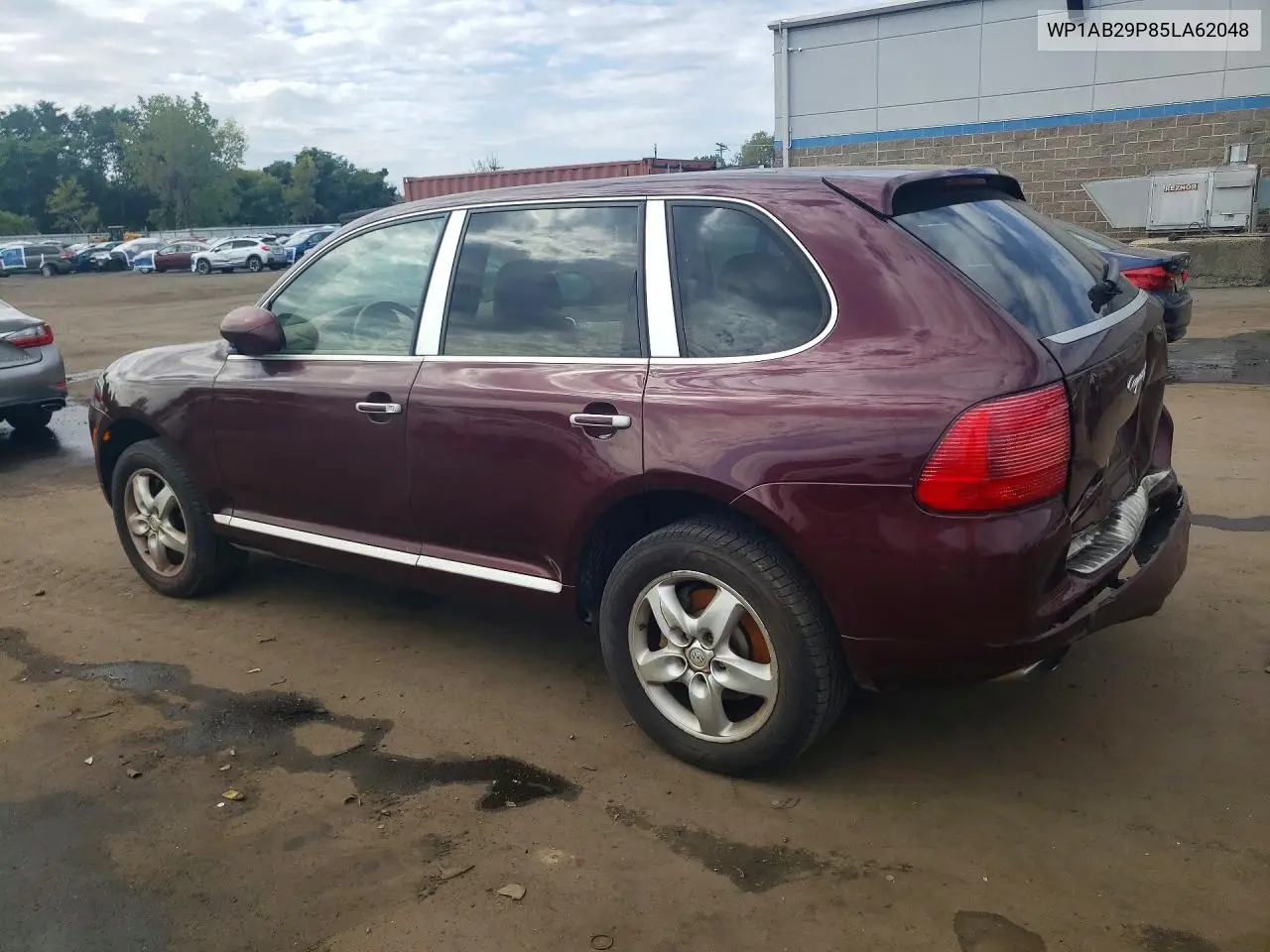 2005 PORSCHE CAYENNE VIN WP1AB29P85LA62048 — фото 2