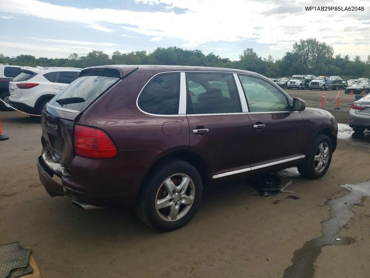 2005 PORSCHE CAYENNE VIN WP1AB29P85LA62048 — фото 3