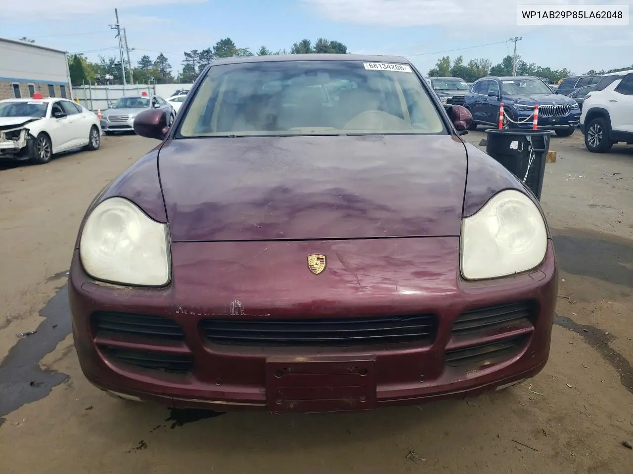 2005 PORSCHE CAYENNE VIN WP1AB29P85LA62048 — фото 5
