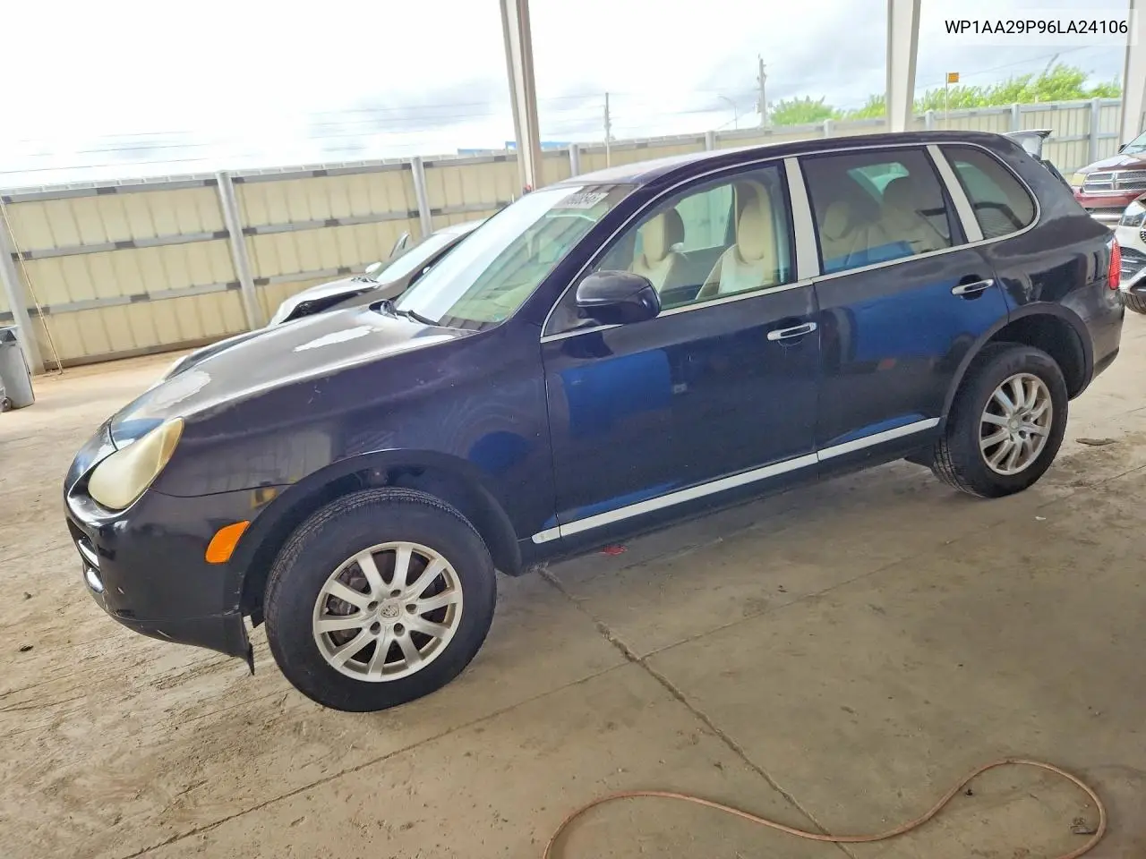 PORSCHE CAYENNE 2006, VIN WP1AA29P96LA24106