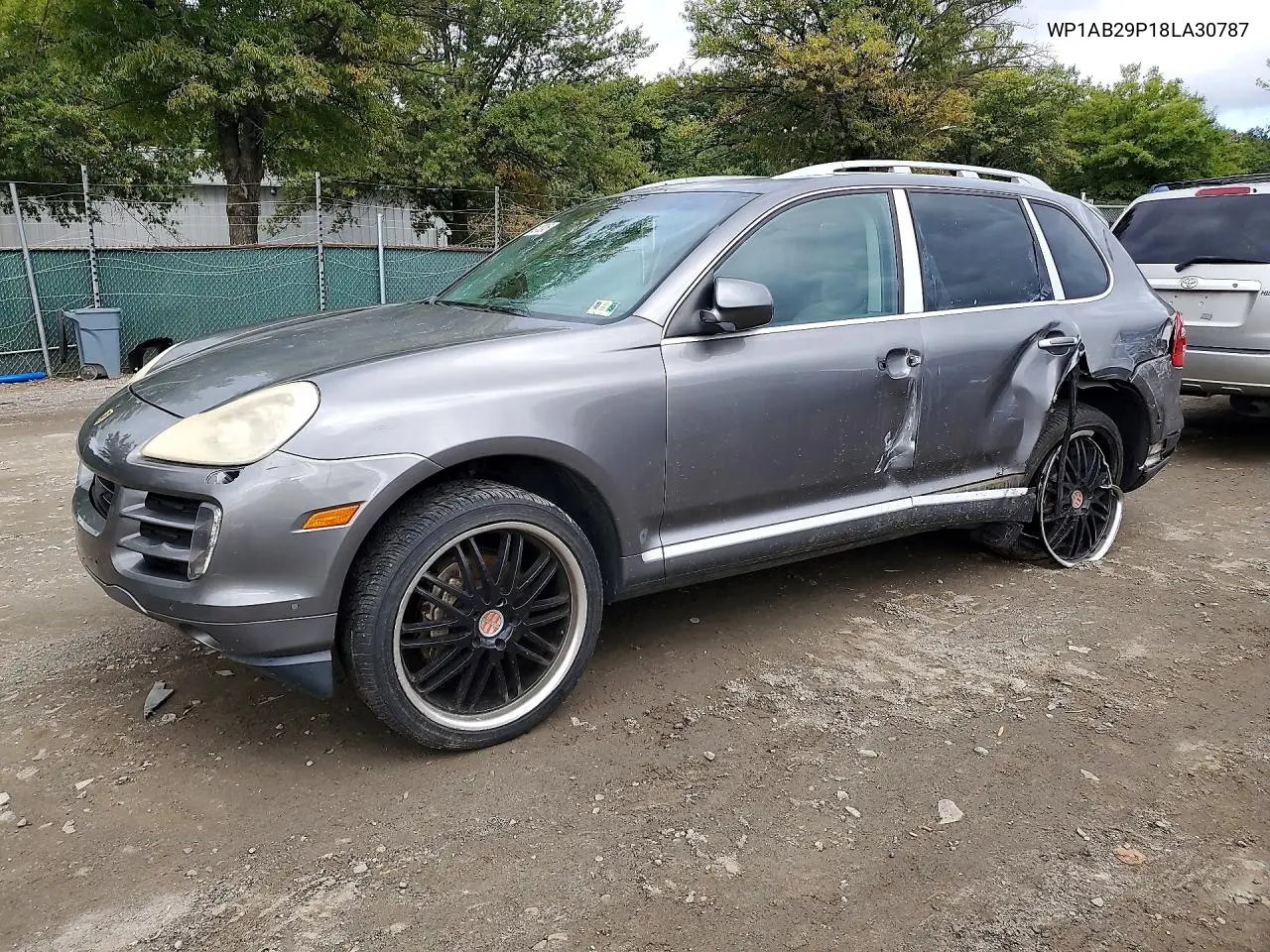 PORSCHE CAYENNE 2008, VIN WP1AB29P18LA30787