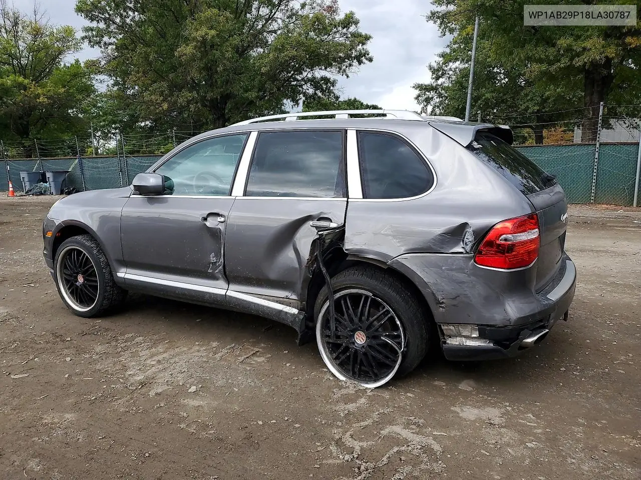 2008 PORSCHE CAYENNE VIN WP1AB29P18LA30787 — фото 2