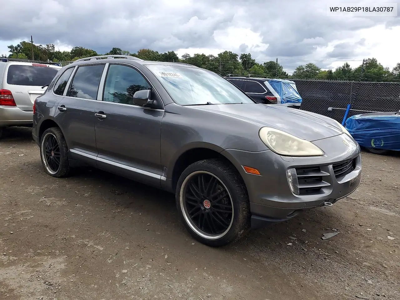 2008 PORSCHE CAYENNE VIN WP1AB29P18LA30787 — фото 4