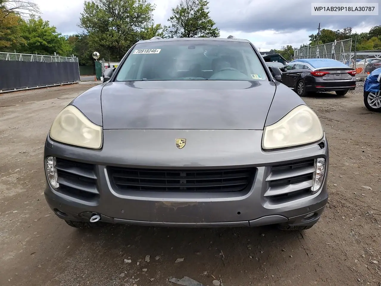 2008 PORSCHE CAYENNE VIN WP1AB29P18LA30787 — фото 5