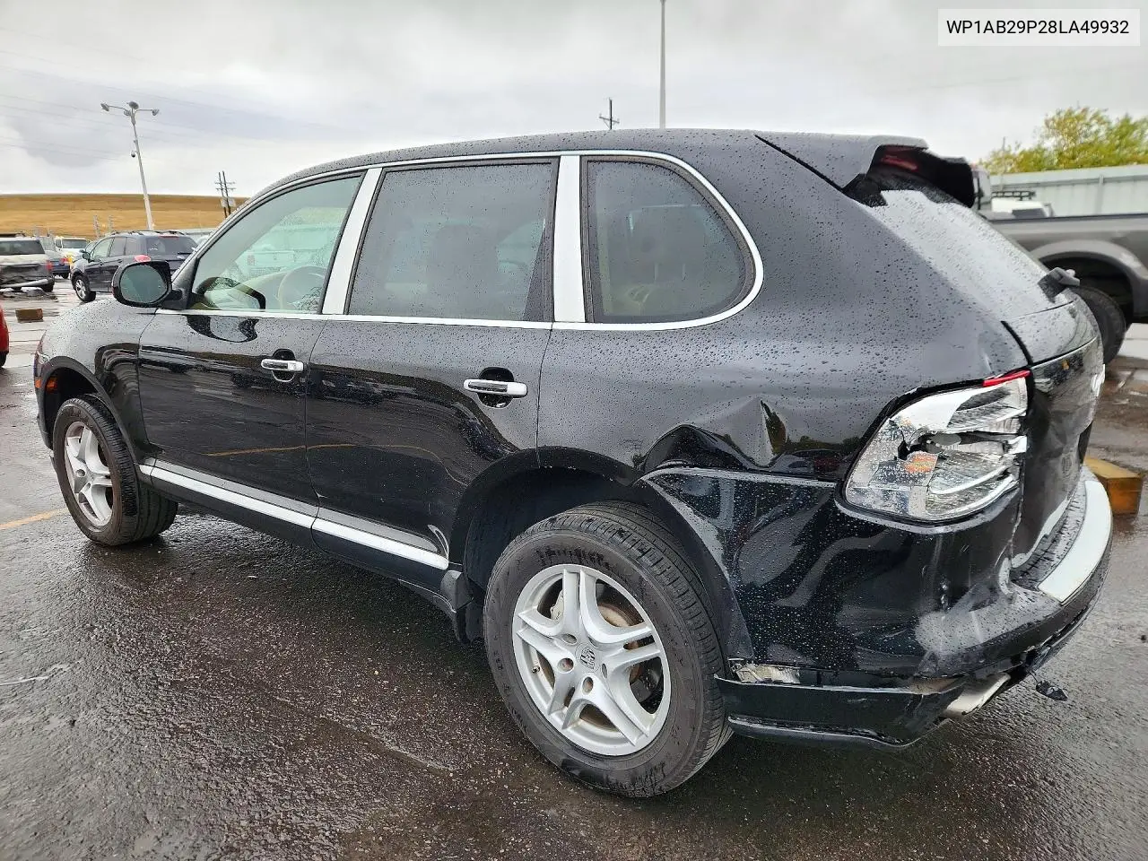 2008 PORSCHE CAYENNE VIN WP1AB29P28LA49932 — фото 2
