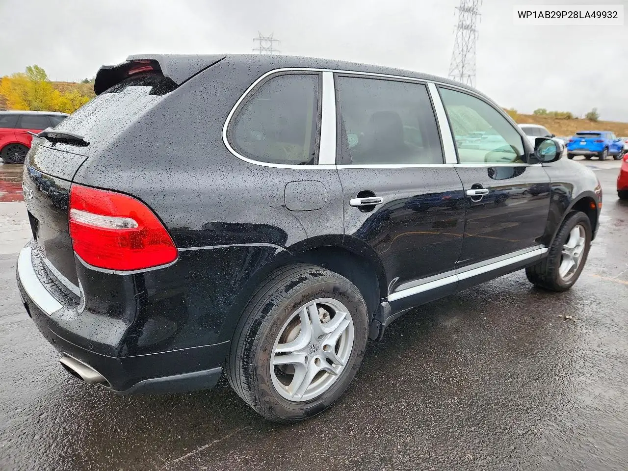 2008 PORSCHE CAYENNE VIN WP1AB29P28LA49932 — фото 3