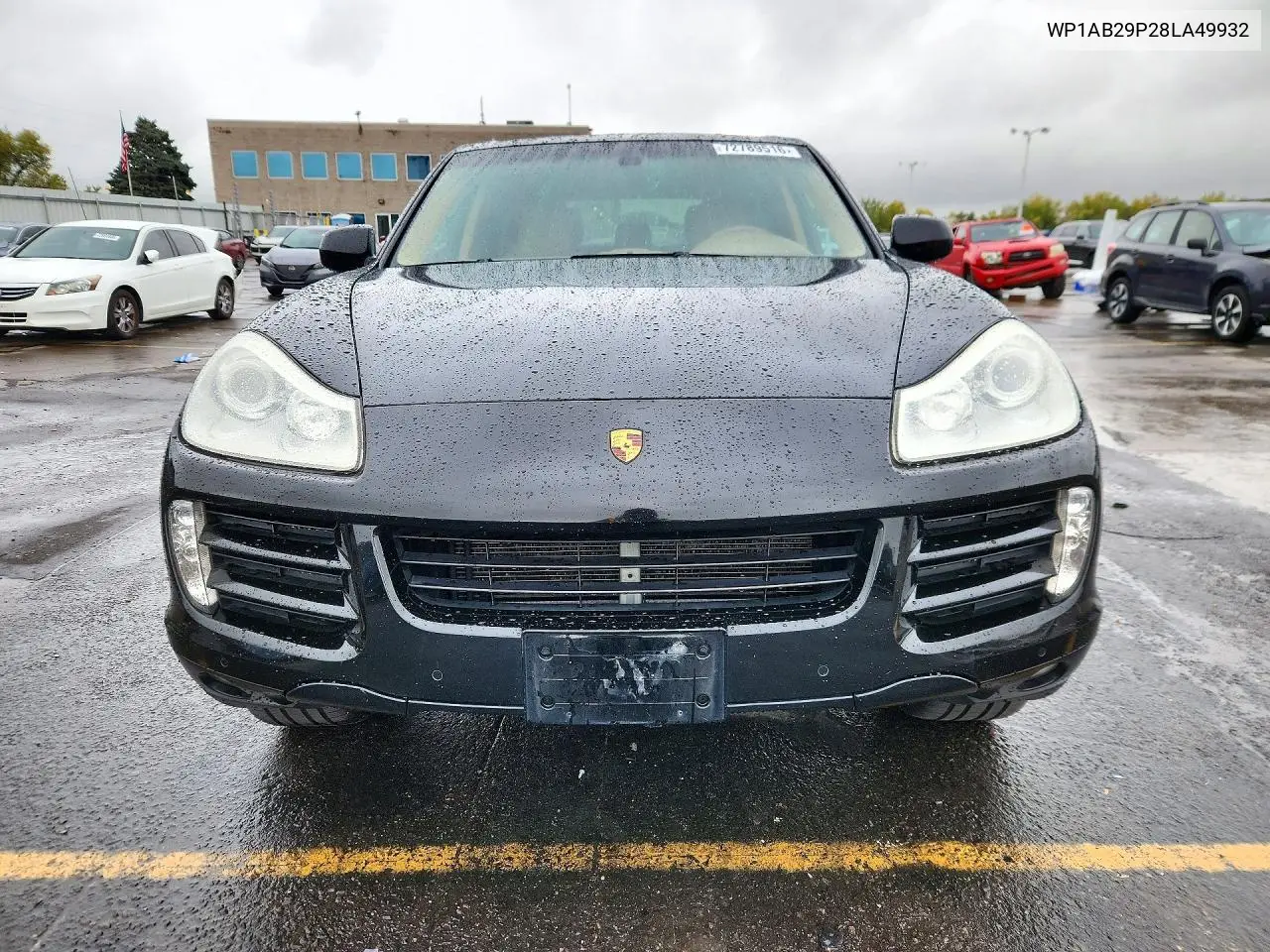 2008 PORSCHE CAYENNE VIN WP1AB29P28LA49932 — фото 5