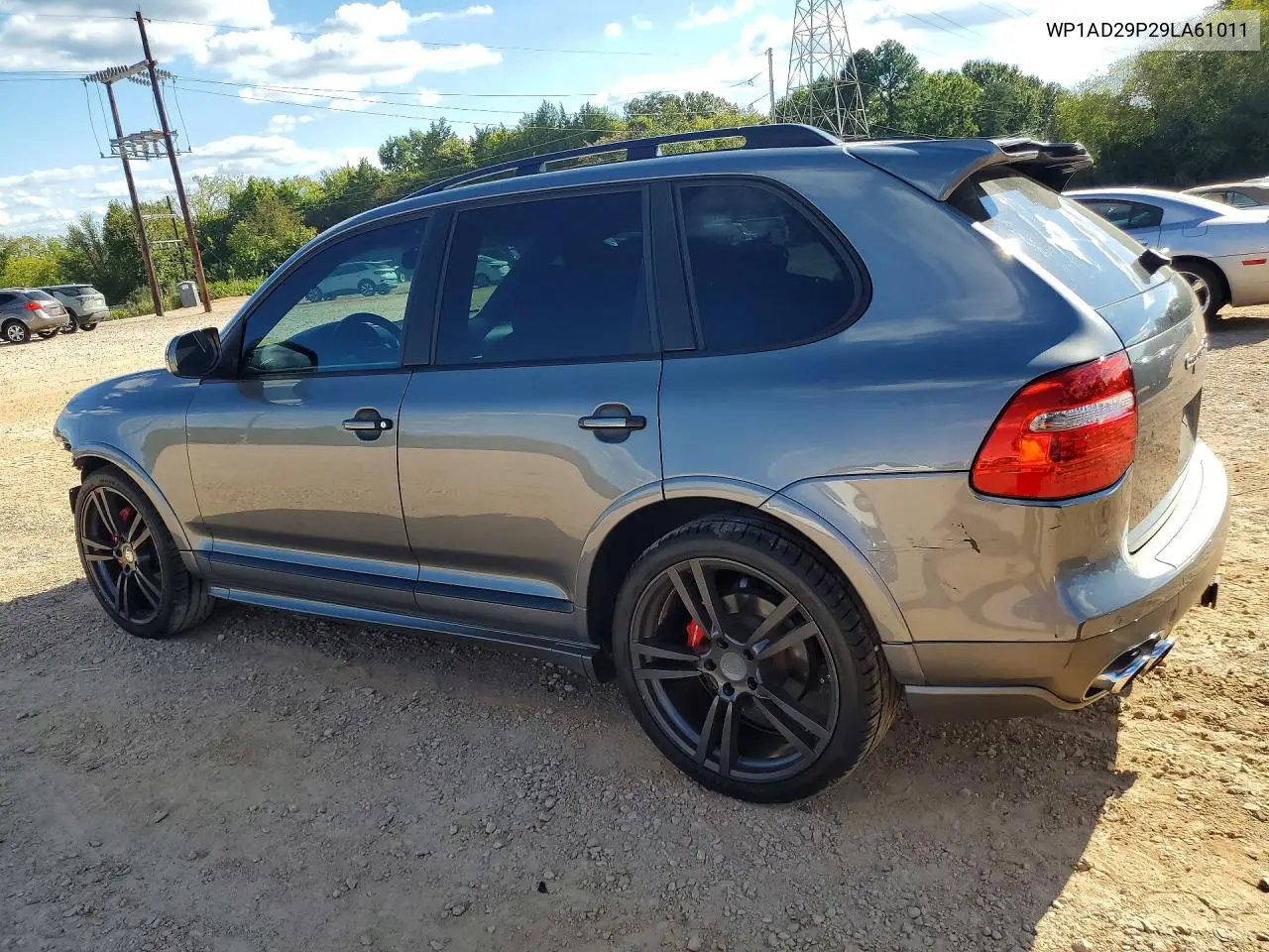 2009 PORSCHE CAYENNE VIN WP1AD29P29LA61011 — фото 2