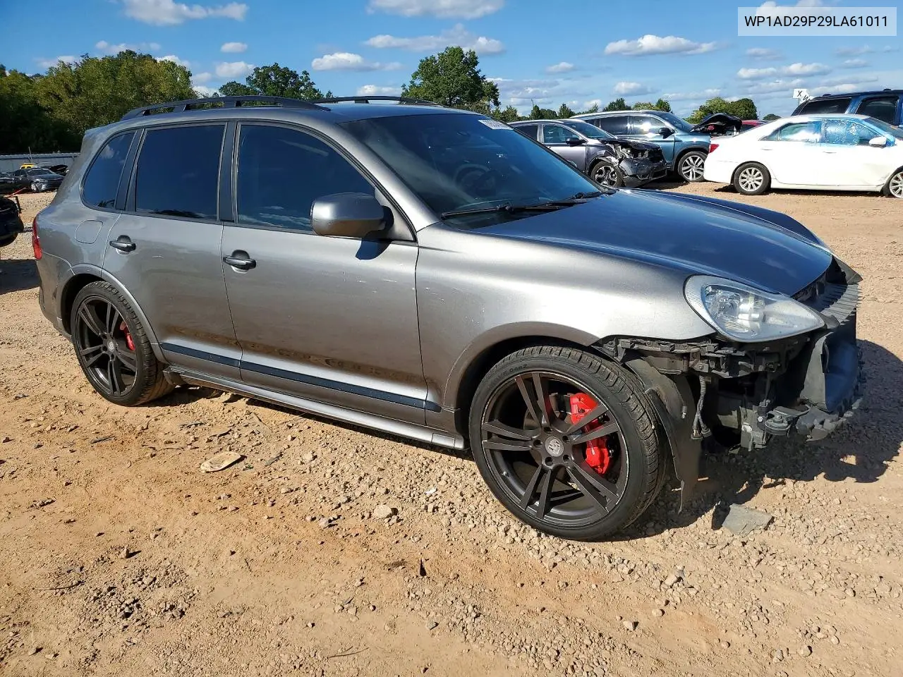 2009 PORSCHE CAYENNE VIN WP1AD29P29LA61011 — фото 4