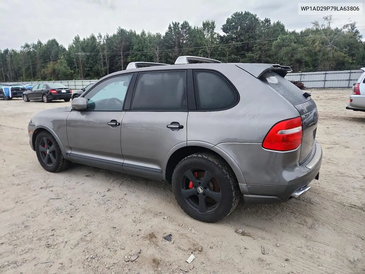 2009 PORSCHE CAYENNE VIN WP1AD29P79LA63806 — фото 2