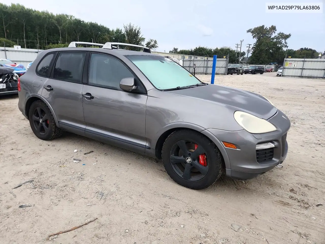 2009 PORSCHE CAYENNE VIN WP1AD29P79LA63806 — фото 4