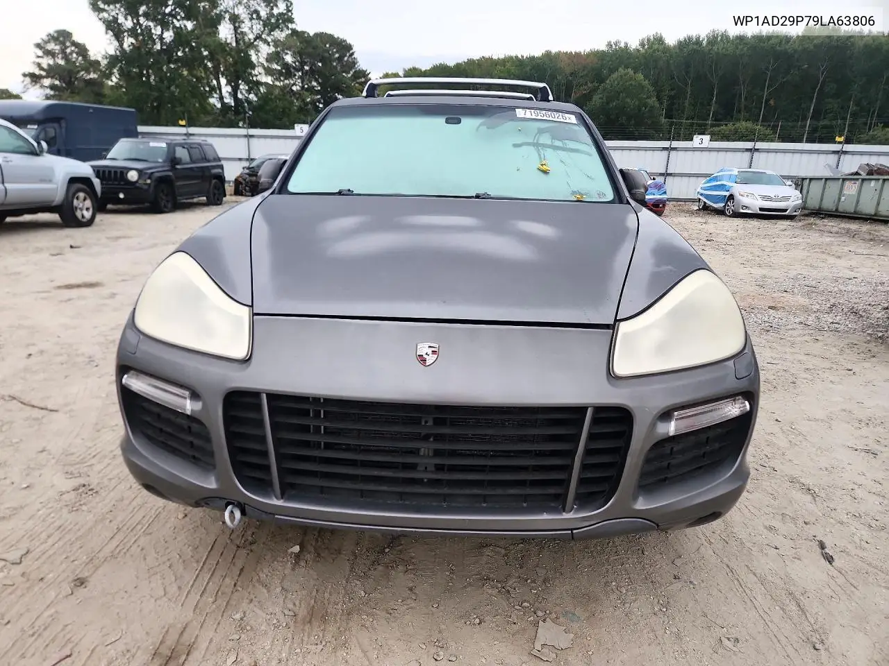 2009 PORSCHE CAYENNE VIN WP1AD29P79LA63806 — фото 5