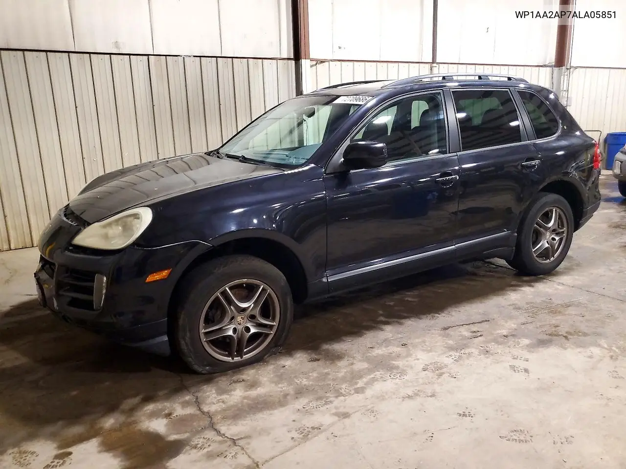 PORSCHE CAYENNE 2010, VIN WP1AA2AP7ALA05851