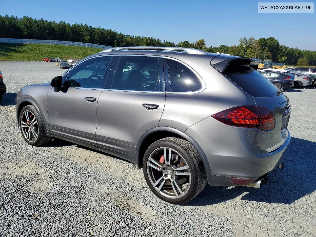 2011 PORSCHE CAYENNE VIN WP1AC2A2XBLA87106 — фото 3
