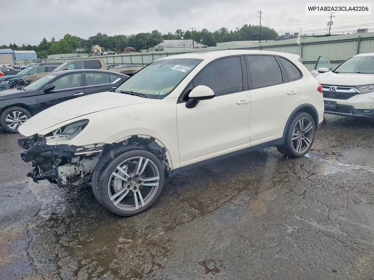 PORSCHE CAYENNE 2012, VIN WP1AB2A23CLA42206