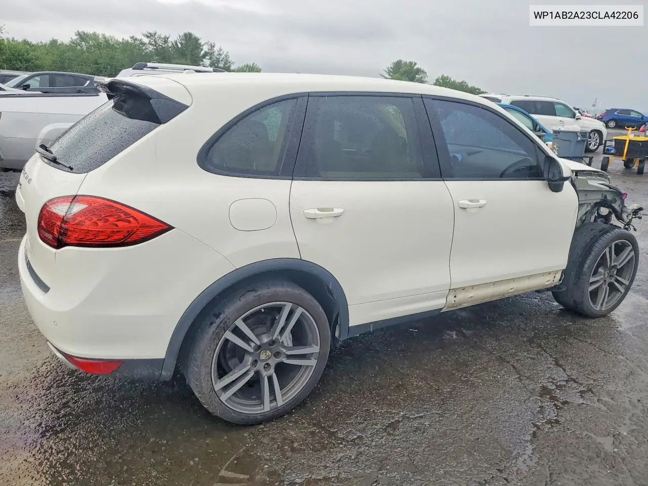 2012 PORSCHE CAYENNE VIN WP1AB2A23CLA42206 — фото 3