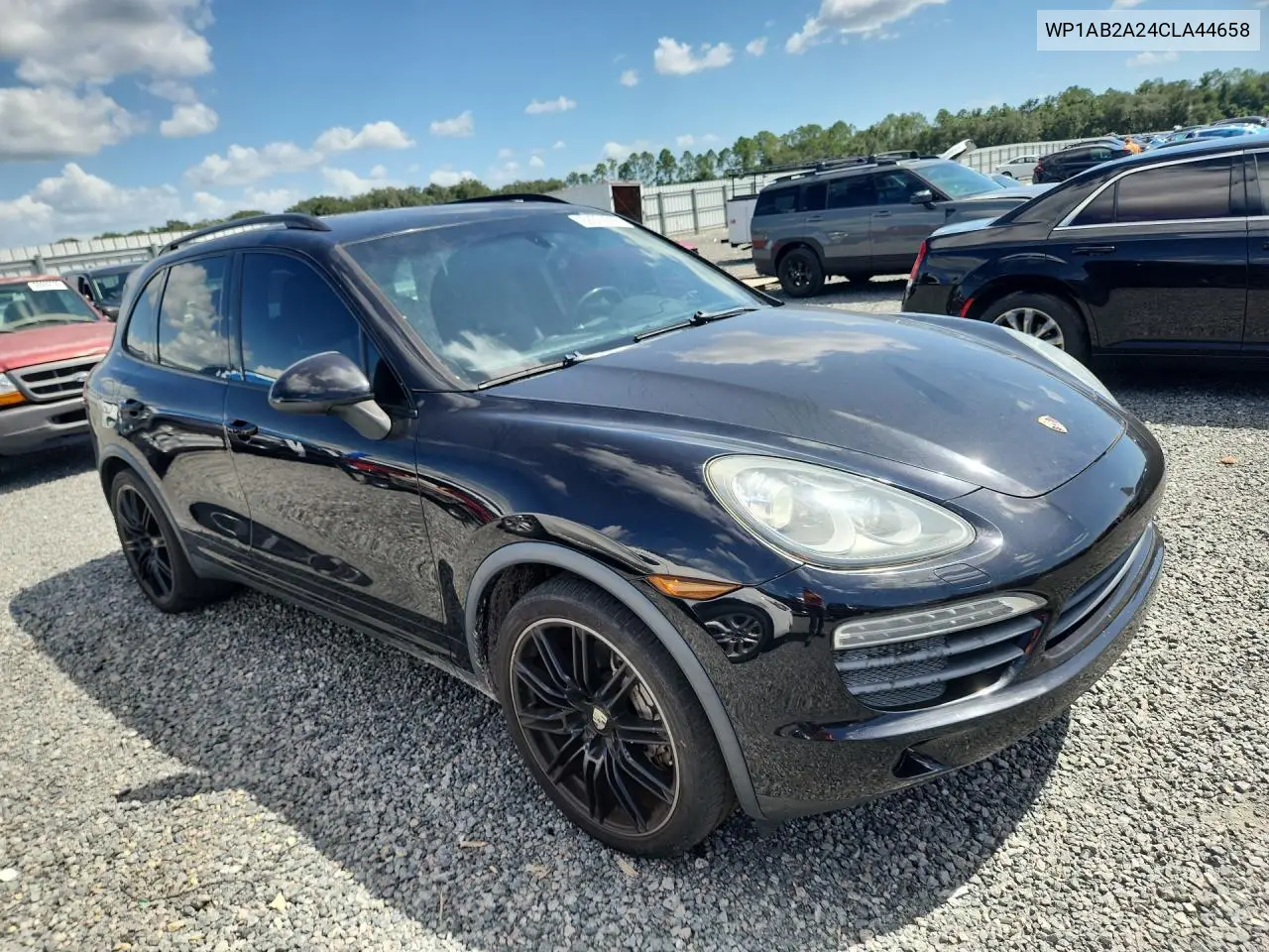 2012 PORSCHE CAYENNE VIN WP1AB2A24CLA44658 — фото 4