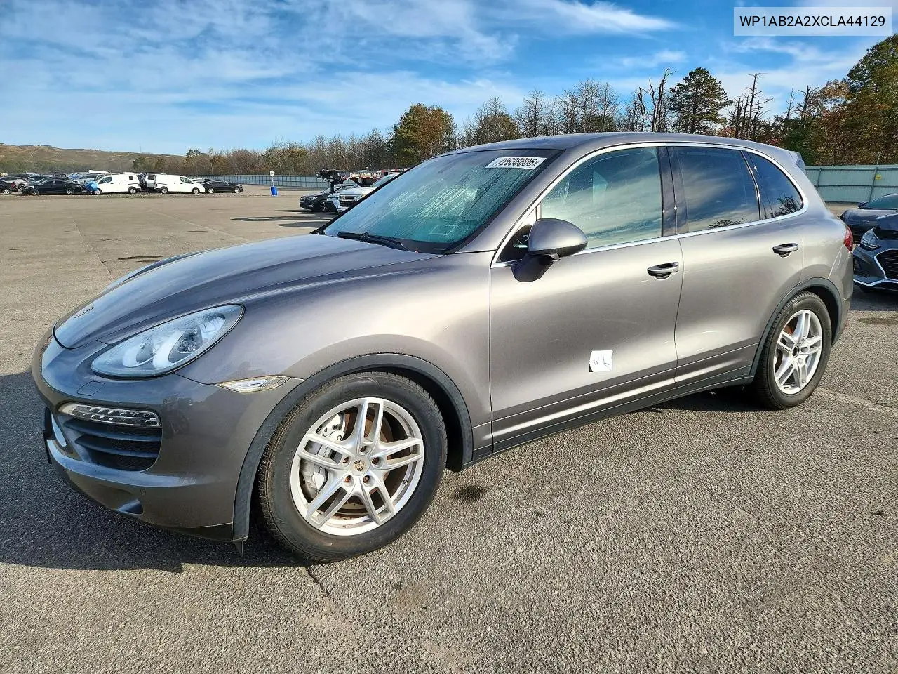 PORSCHE CAYENNE 2012, VIN WP1AB2A2XCLA44129