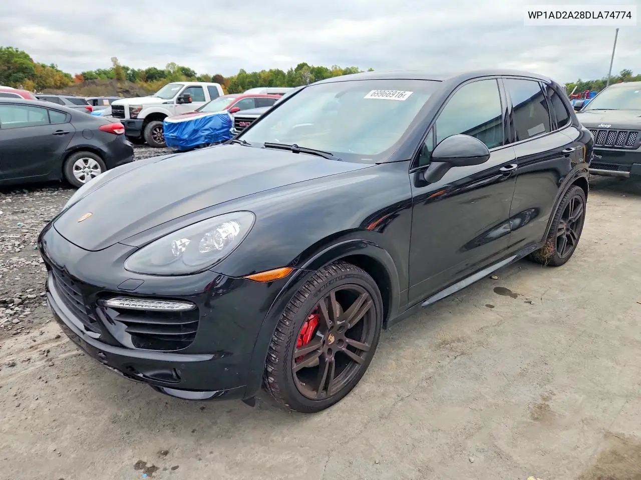 PORSCHE CAYENNE 2013, VIN WP1AD2A28DLA74774