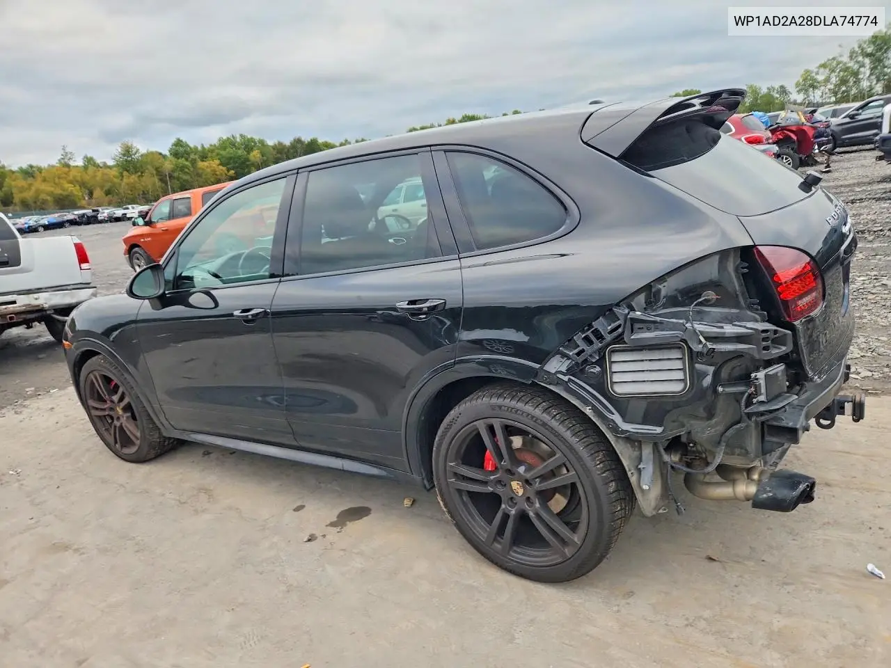 2013 PORSCHE CAYENNE VIN WP1AD2A28DLA74774 — фото 2