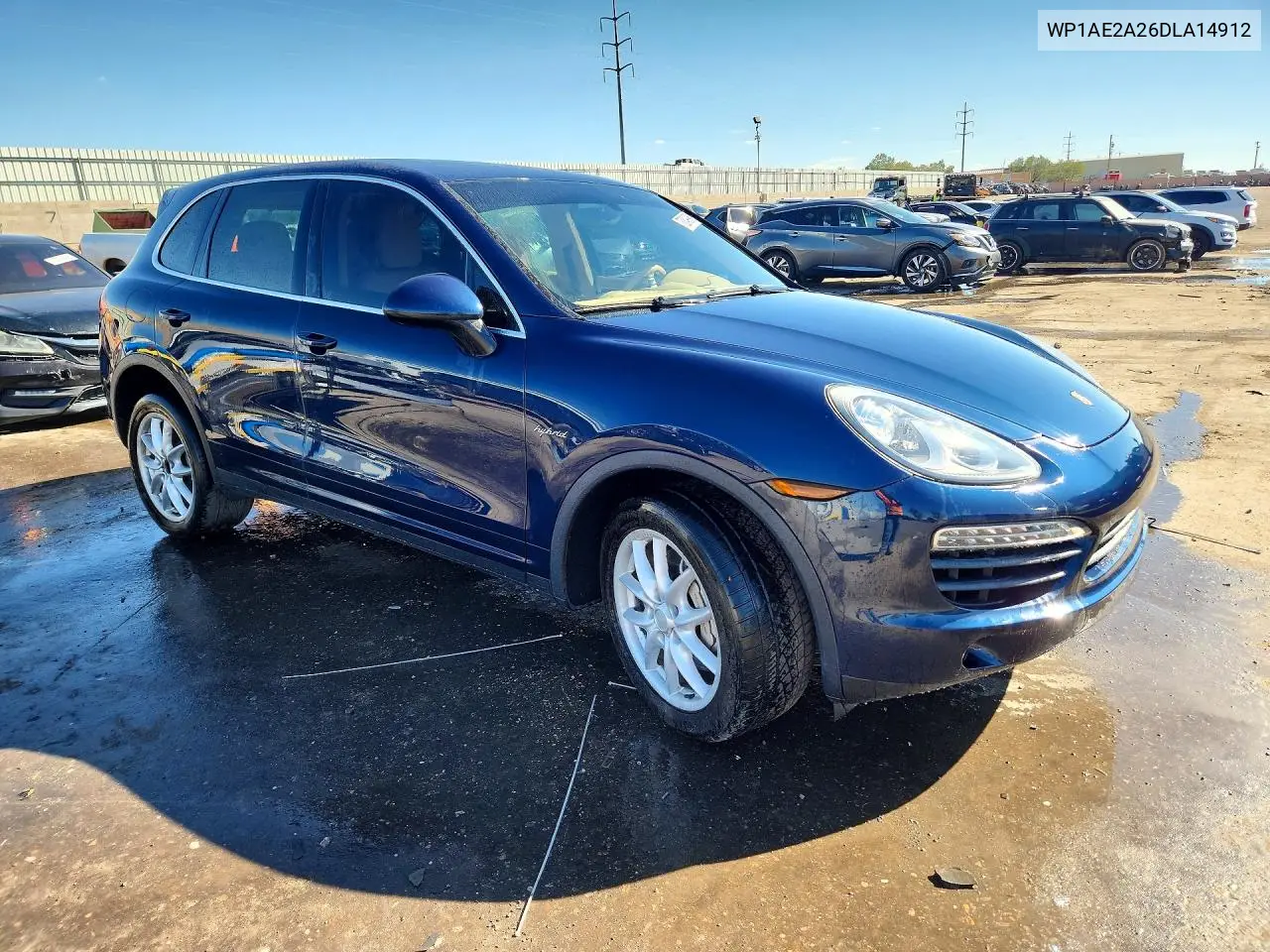2013 PORSCHE CAYENNE VIN WP1AE2A26DLA14912 — фото 4