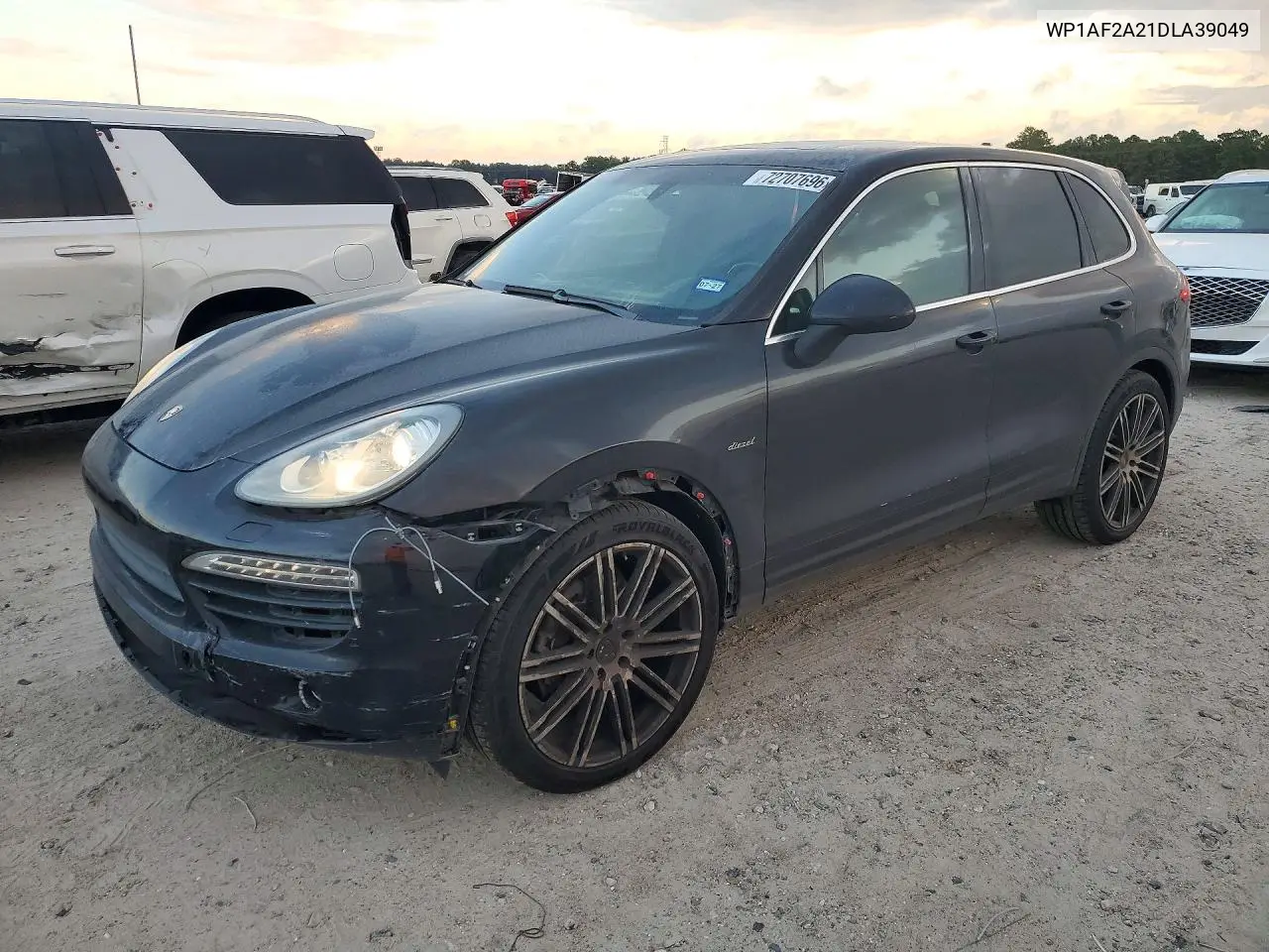 PORSCHE CAYENNE 2013, VIN WP1AF2A21DLA39049
