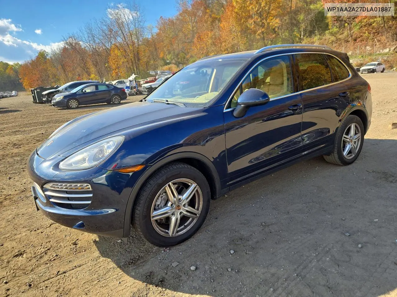 PORSCHE CAYENNE 2013, VIN WP1AA2A27DLA01887