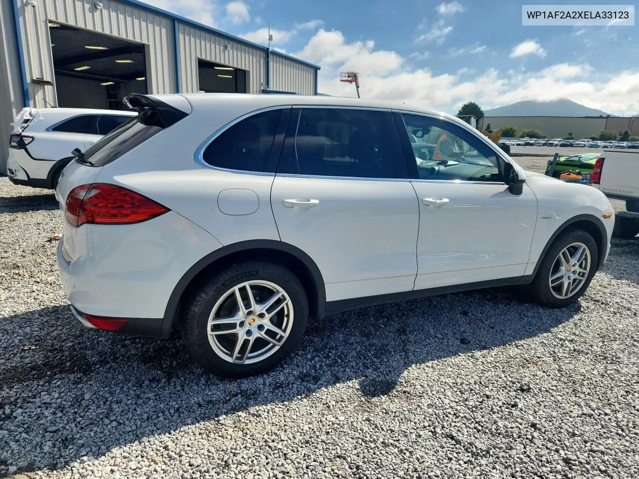 2014 PORSCHE CAYENNE VIN WP1AF2A2XELA33123 — фото 3