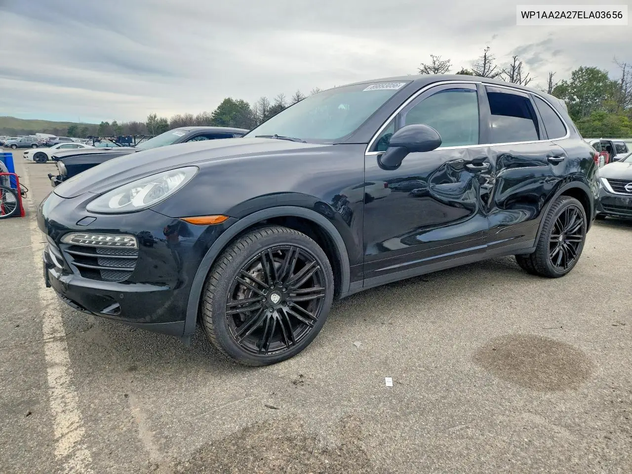 PORSCHE CAYENNE 2014, VIN WP1AA2A27ELA03656
