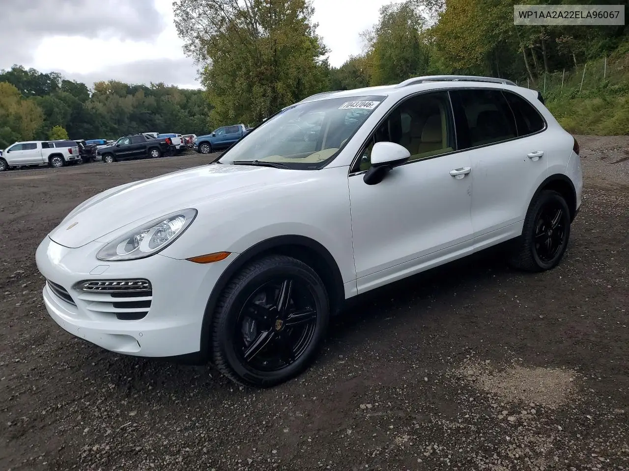 PORSCHE CAYENNE 2014, VIN WP1AA2A22ELA96067