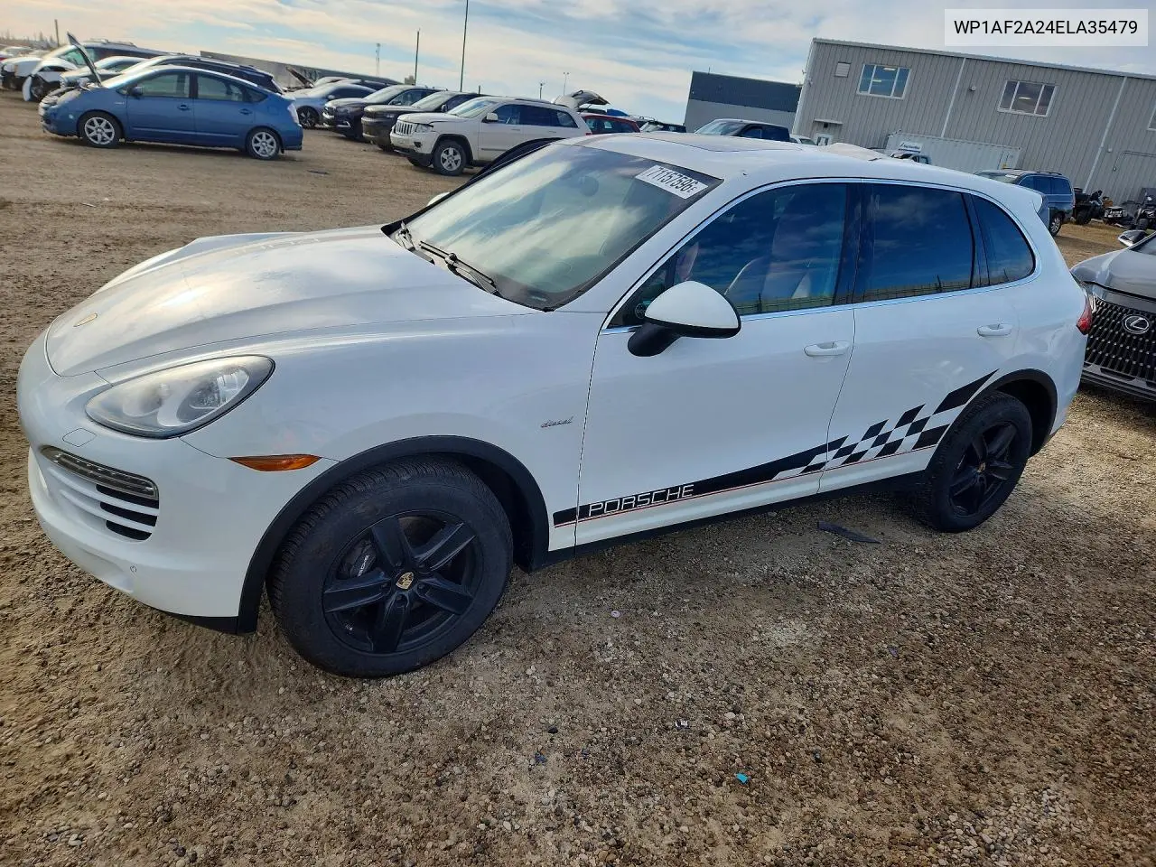 PORSCHE CAYENNE 2014, VIN WP1AF2A24ELA35479