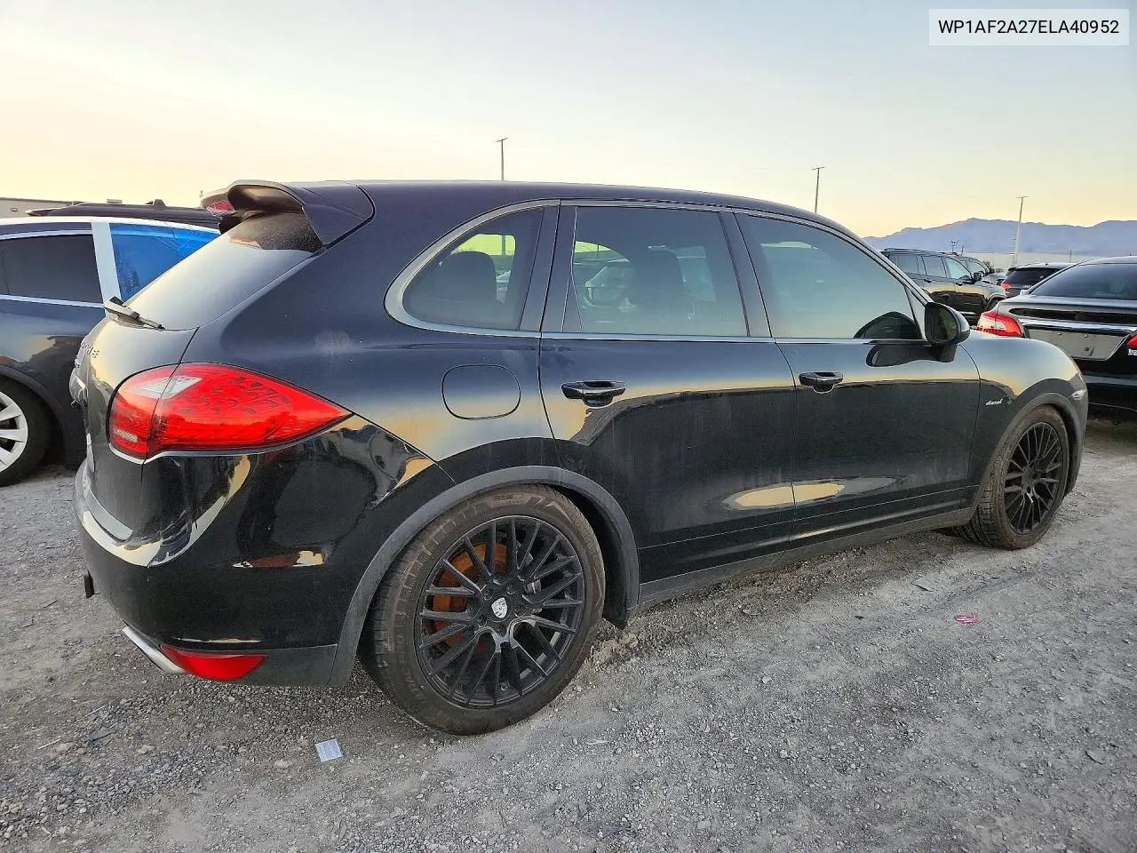 2014 PORSCHE CAYENNE VIN WP1AF2A27ELA40952 — фото 3