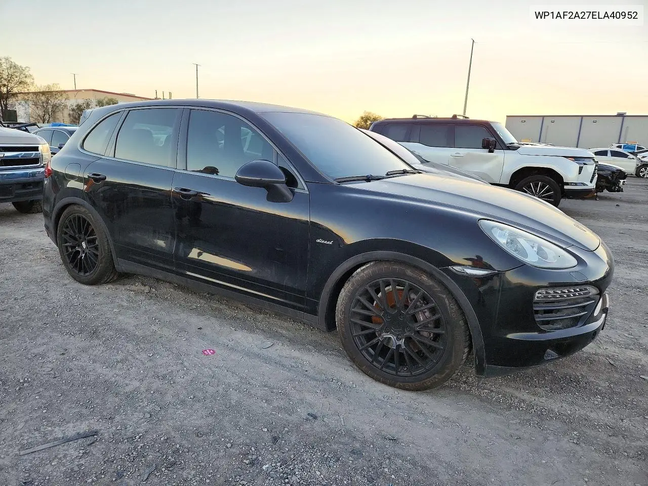 2014 PORSCHE CAYENNE VIN WP1AF2A27ELA40952 — фото 4