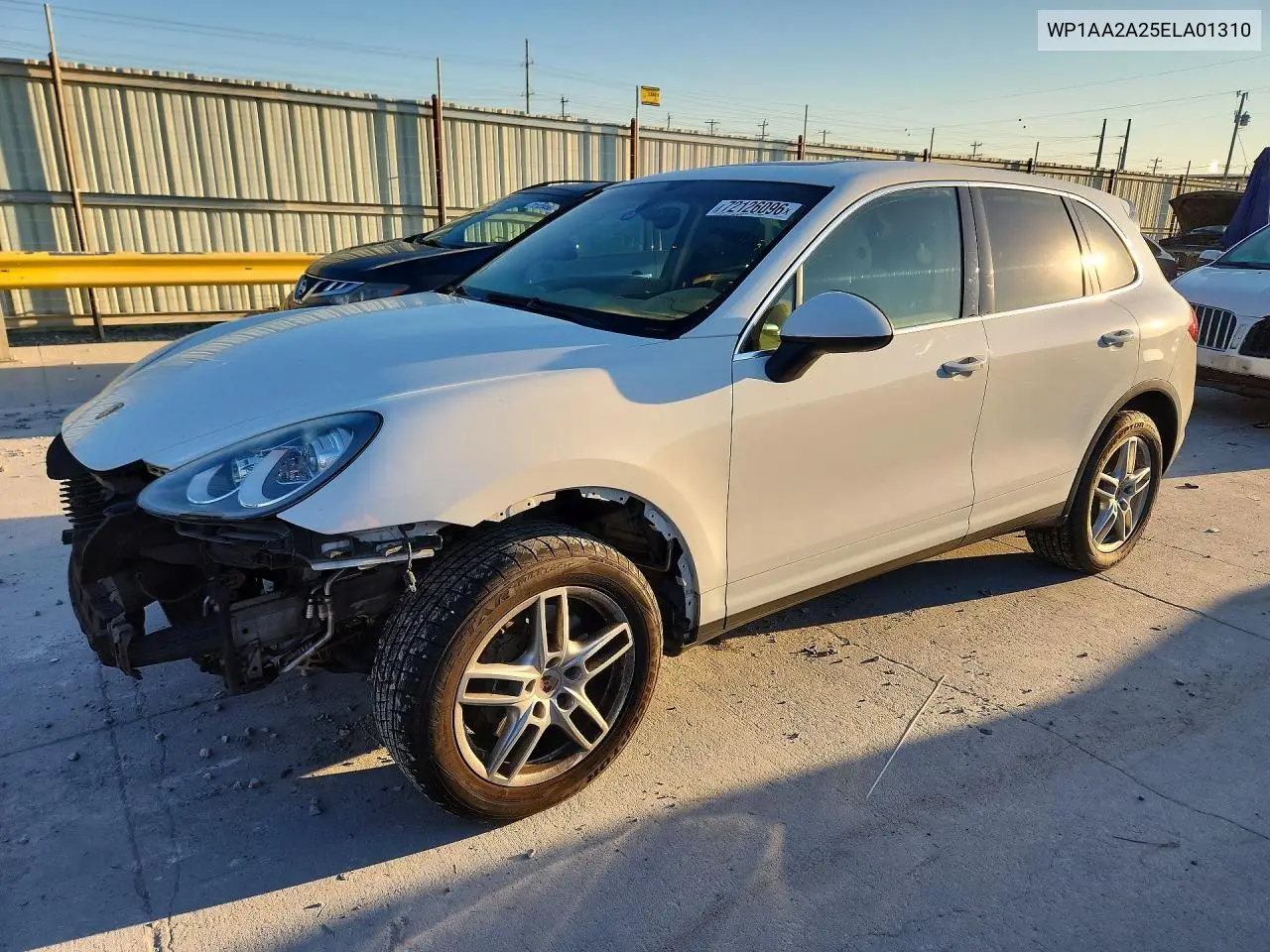 PORSCHE CAYENNE 2014, VIN WP1AA2A25ELA01310