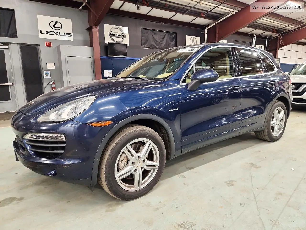 PORSCHE CAYENNE 2014, VIN WP1AE2A2XELA51236