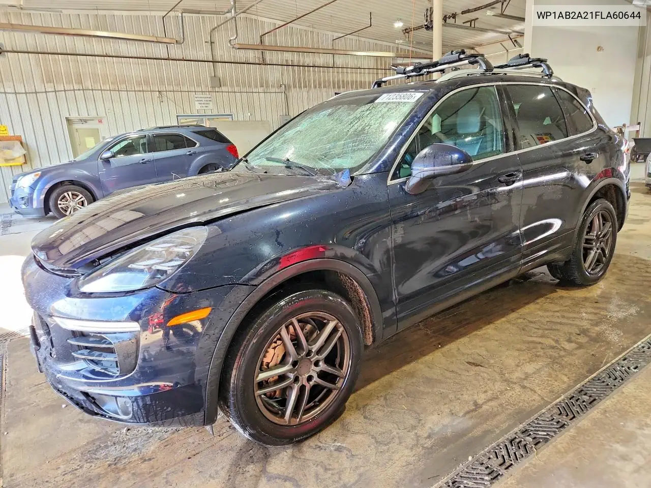 PORSCHE CAYENNE 2015, VIN WP1AB2A21FLA60644