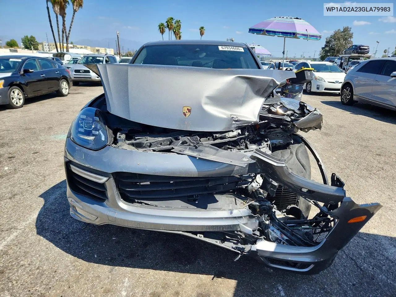 2016 PORSCHE CAYENNE VIN WP1AD2A23GLA79983 — фото 5