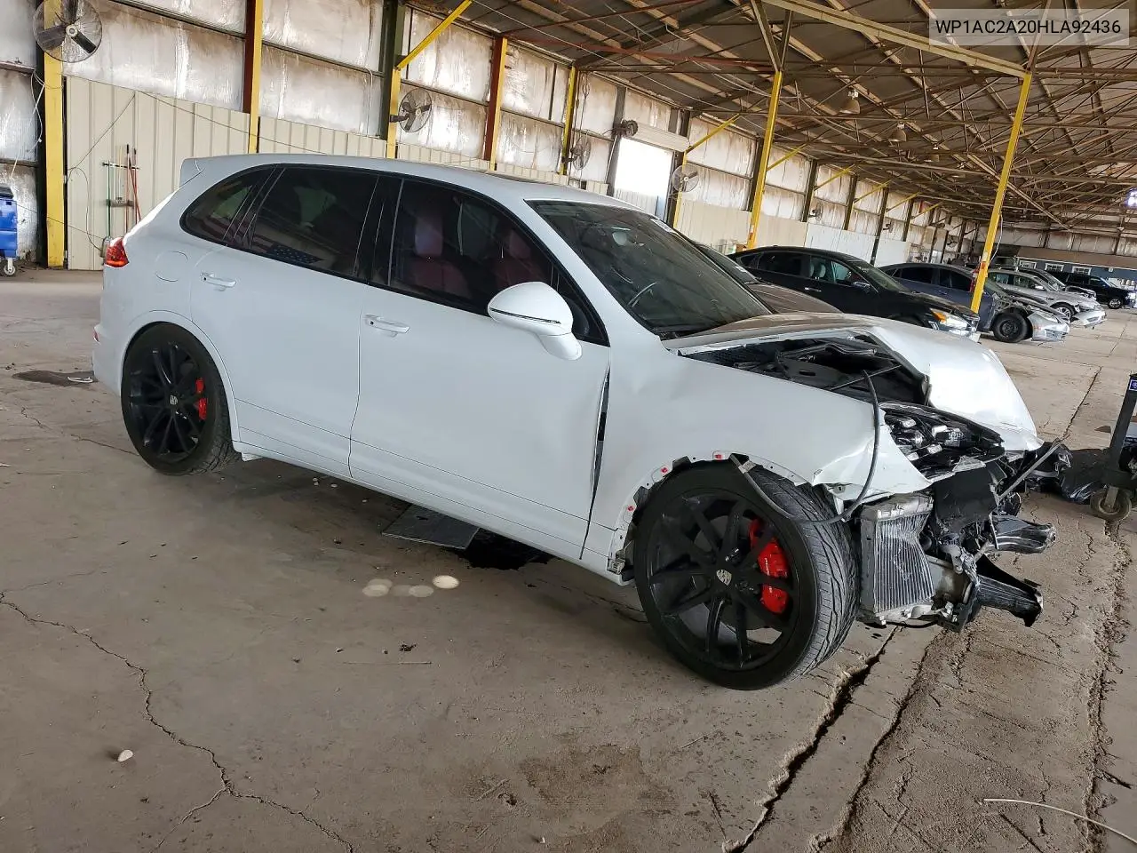 2017 PORSCHE CAYENNE VIN WP1AC2A20HLA92436 — фото 4