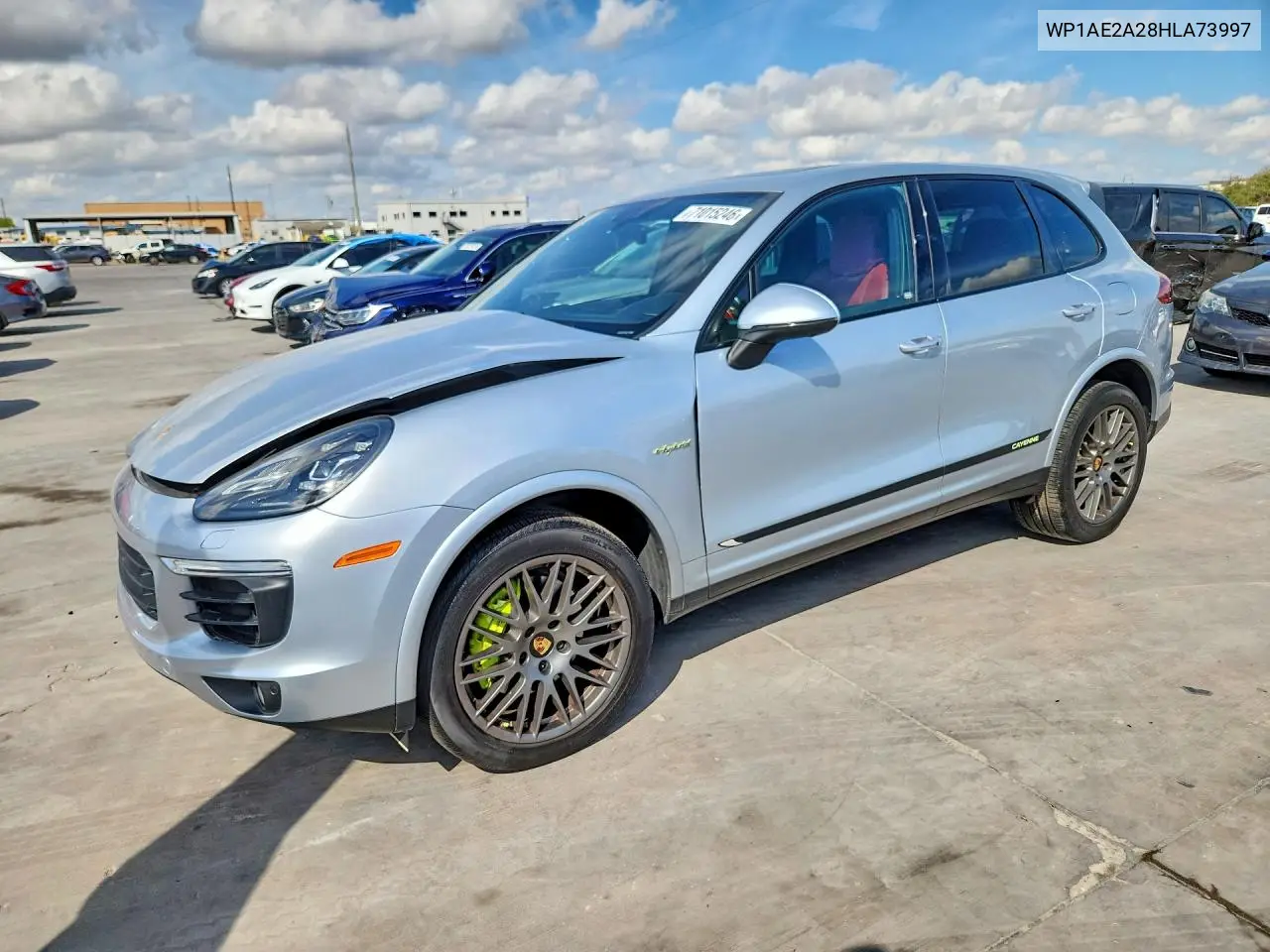 PORSCHE CAYENNE 2017, VIN WP1AE2A28HLA73997