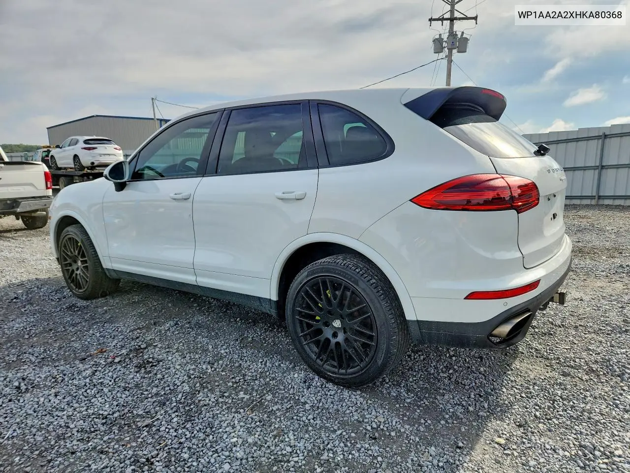 2017 PORSCHE CAYENNE VIN WP1AA2A2XHKA80368 — фото 2