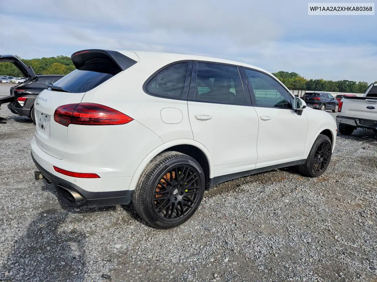 2017 PORSCHE CAYENNE VIN WP1AA2A2XHKA80368 — фото 3